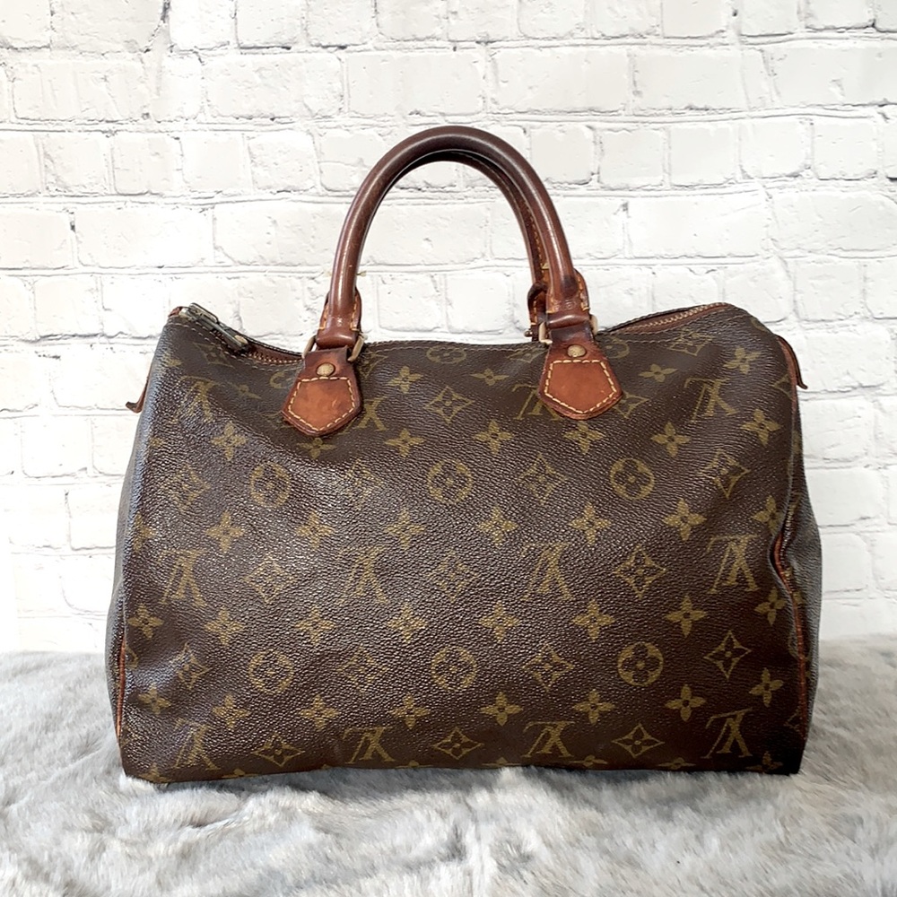 *SOLD*  Louis Vuitton Monogram Speedy 30 Handbag